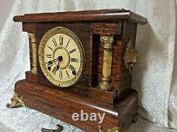 Beautiful Seth Thomas Antique Mantel Clock Works Perfect