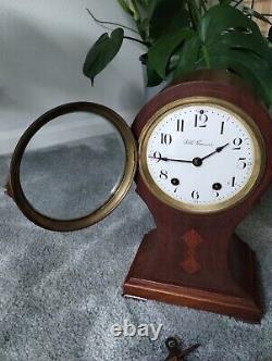 Beautiful Seth Thomas Parma Balloon Clock Working Condition Stunning Estate Find