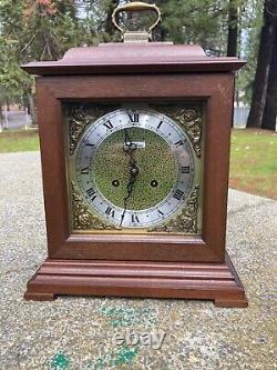 Beautiful Vintage 1979 Seth Thomas Chiming Mantle Clock PRISTINE Works Great