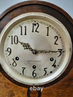 Beautiful and Rare 1936 SETH THOMAS #60 Westminster Chime Clock 124 Movement