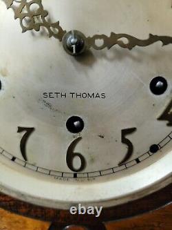 Beautiful and Rare 1936 SETH THOMAS #60 Westminster Chime Clock 124 Movement