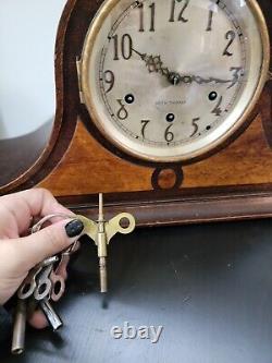 Beautiful and Rare 1936 SETH THOMAS #60 Westminster Chime Clock 124 Movement