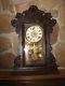 Beuatiful Vintage Seth Thomas Mantel Clock Works Great 23 X 15 Eight Day 1/2 Hr