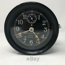 Boat Clock, MK I, Seth Thomas, circa 1942, US Navy