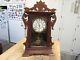 C1875 Seth Thomas Eight Day Pemdulum Clock Solid Walnut Case Serviced Run Strong