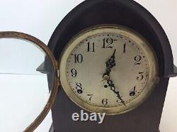 Classic Antique Seth Thomas Beehive Running Clock with Pendulum & Key