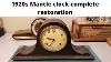 Complete Vintage Mantel Clock Restoration Long Version