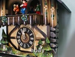 Cuckoo clock germany black forest vintage Seth Thomas one of a kind unique