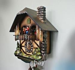 Cuckoo clock germany black forest vintage Seth Thomas one of a kind unique