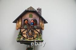 Cuckoo clock germany black forest vintage Seth Thomas one of a kind unique