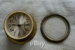 DANIEL J MORRELL/Dennis Hale Artifact-Brass Seth Thomas 1935 Pilothouse Clock