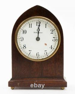 Early 1900's SETH THOMAS Beehive Mahogany Mantel Clock 103G 7.5 For Repair