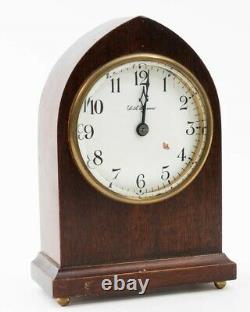 Early 1900's SETH THOMAS Beehive Mahogany Mantel Clock 103G 7.5 For Repair