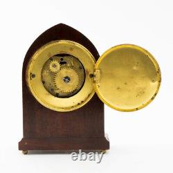 Early 1900's SETH THOMAS Beehive Mahogany Mantel Clock 103G 7.5 For Repair