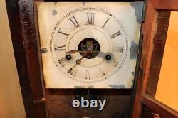 Early Seth Thomas 30 Hour Shelf Clock 1800's Small Mini Ogee Style