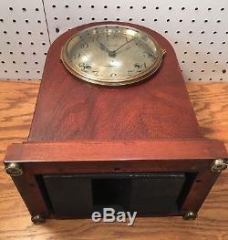 Early Seth Thomas 5 Bell Sonora Chime Clock No 11 Westminster Mantle Shelf Table