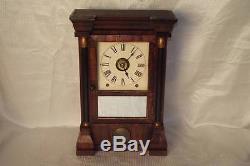 Early Seth Thomas 8 Day T, S and Alarm Mantle Clock Circa 1860's