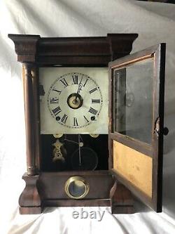 Early Seth Thomas Thomaston Mantel Antique Clock
