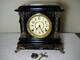 Exceptional Antique Seth Thomas 8-day Time And Strike Adamantine Mantel Clock
