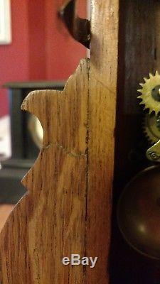 Exquisitely Detailed Antique Seth Thomas Metal Series No. 2 Model Clock C1909