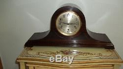 FULLY & PROPERLY RESTORED SETH THOMAS No. 91 WESTMINSTER CHIME MANTEL CLOCK