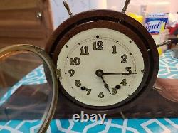 Fine Seth Thomas Mantel Clock Nautical Design, Circa 1900-40's We Ship