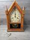 Fine Vintage Seth Thomas Cottage Steeple 8-day Chime Mantle Clock Working With Key