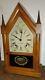 Fine Vintage Seth Thomas Cottage Steeple 8-day Chime Mantle Clock Working With Key