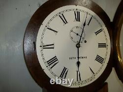 Fully And Properly Restored Seth Thomas No. 2 Regulator Weight Driven Clock