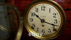 Fully & Properly Restored Seth Thomas Adamantine Case Clock, Belmont No. 2 Model