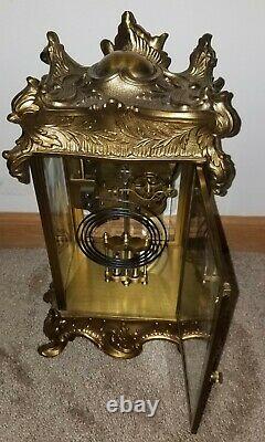 Fully Restored Rare Antique Seth Thomas Empire 10 Crystal Regulator Clock c/1904