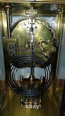 Fully Restored Rare Antique Seth Thomas Empire 10 Crystal Regulator Clock c/1904