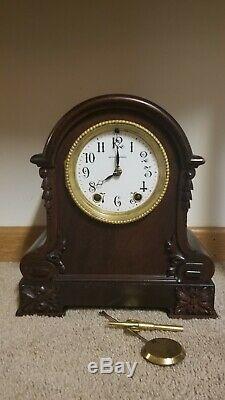 Fully Restored Rare Antique Seth Thomas Milan City Series Mantle Clock C/1900