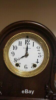 Fully Restored Rare Antique Seth Thomas Milan City Series Mantle Clock C/1900