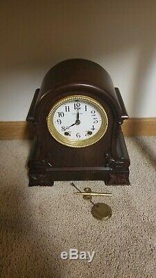 Fully Restored Rare Antique Seth Thomas Milan City Series Mantle Clock C/1900