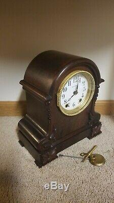 Fully Restored Rare Antique Seth Thomas Milan City Series Mantle Clock C/1900