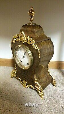 Fully Restored Rare Antique Seth Thomas Paris Adamantine Mantle Clock circa 1894