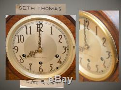 Fully Restored Seth Thomas Chime 60 1936 Westminster Chimes Antique Clock