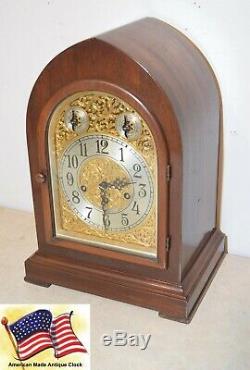 Fully Restored Seth Thomas Grand Antique Westminster Chime Clock No. 72-1928