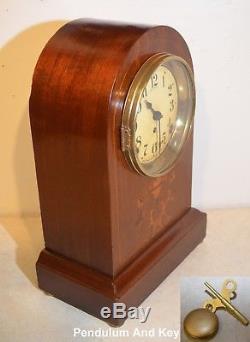 Fully Restored Seth Thomas Prospect No. 2 1913 Antique Time & Strike Clock