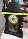 Giant Antique Seth Thomas Gingerbread Kitchen 8 Day Shelf Clock For Parts