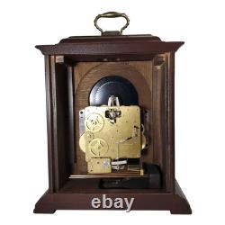 German Seth Thomas Moon Phase Dial Mantel Clock 1219A Wharton 10x12