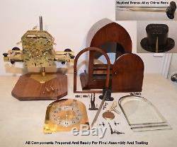 Grand Seth Thomas Restored Antique Chime Clock No 70 1928 In American Walnut