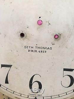 Huge 18 Dial Seth Thomas Lobby Train Station PRR Pittsburgh Arcade Wall Clock