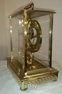 Kieninger Obergfell Clock Acquisition Mantel Skeleton by Seth Thomas Germany