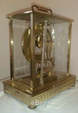 Kieninger Obergfell Clock Acquisition Mantel Skeleton by Seth Thomas Germany