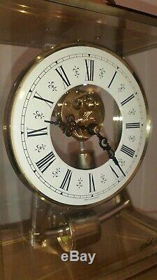 Kieninger Obergfell Clock Acquisition Mantel Skeleton by Seth Thomas Germany