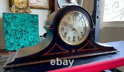 Large Antique Seth Thomas Westminster Mantel Clock- no 90 Chime Clock Model