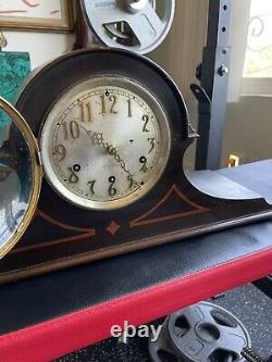 Large Antique Seth Thomas Westminster Mantel Clock- no 90 Chime Clock Model