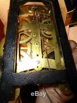 Large-Long Drop-Seth Thomas Clock Movement-Time & Strike-Ca. 1880-Model #40-#T452